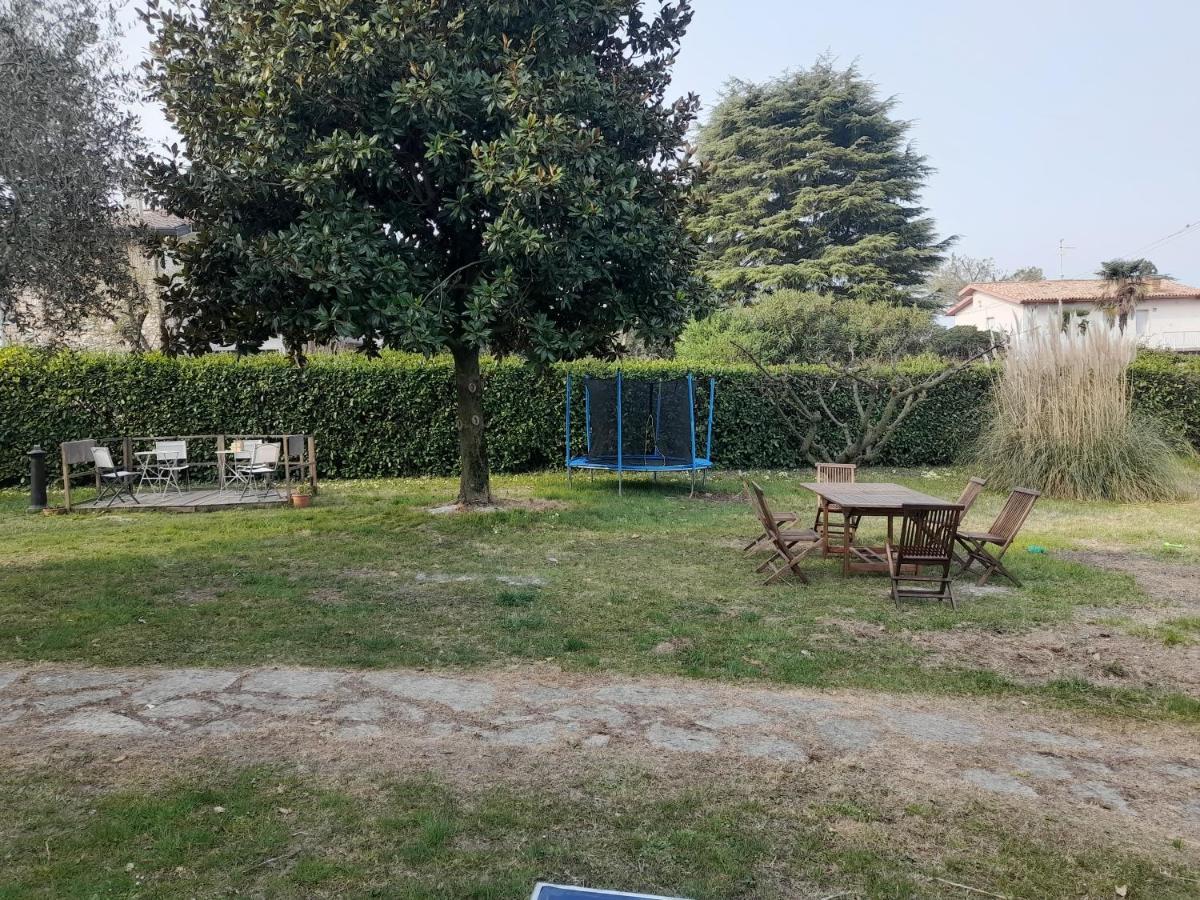Villa La Magnolia - Private Beach Access, Garden, Views Lazise Exterior foto
