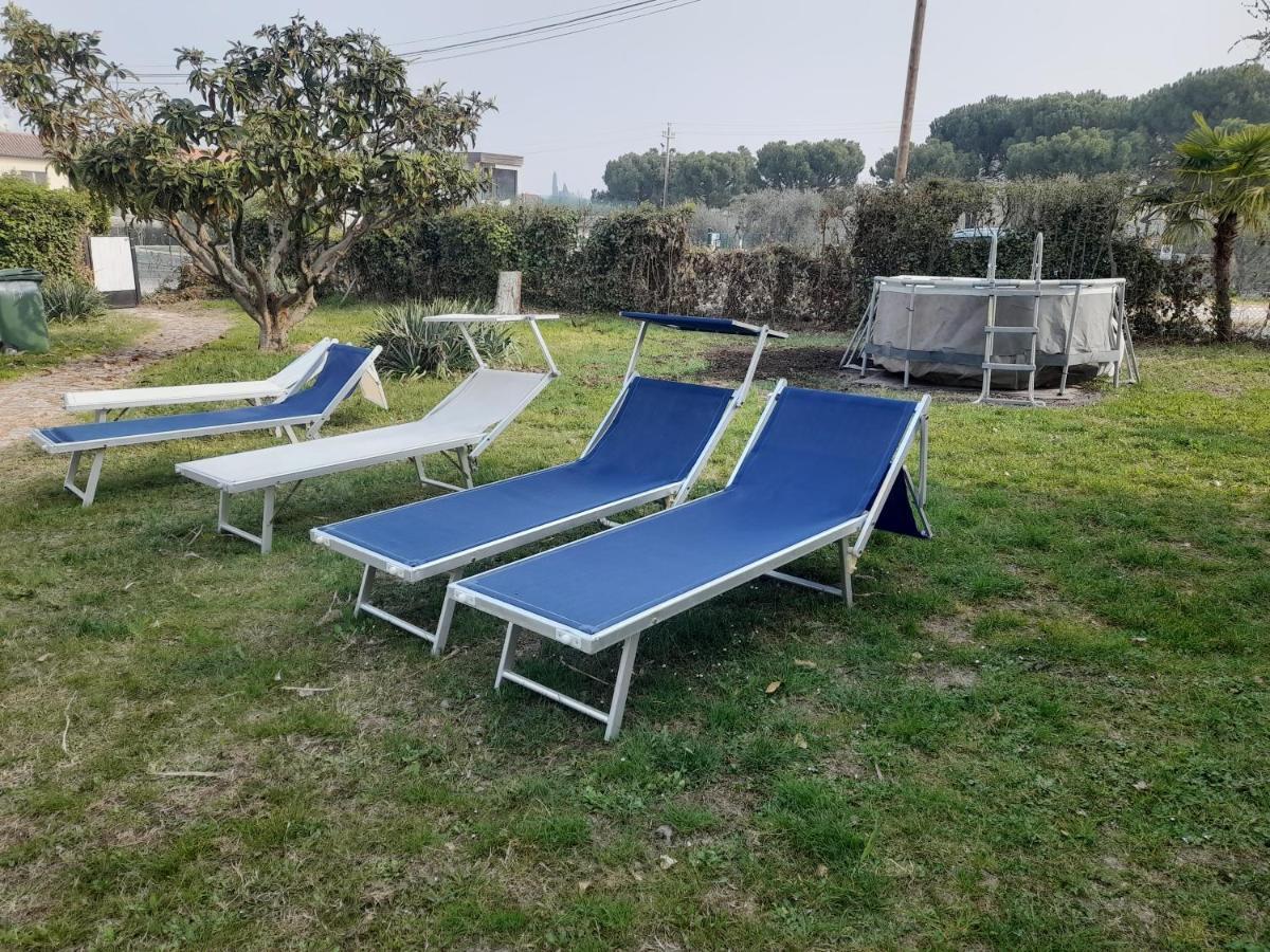 Villa La Magnolia - Private Beach Access, Garden, Views Lazise Exterior foto