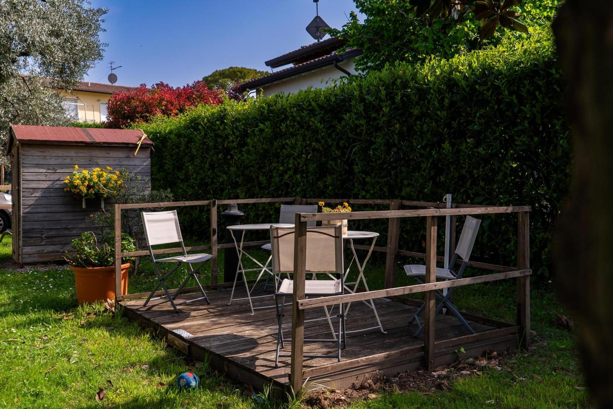 Villa La Magnolia - Private Beach Access, Garden, Views Lazise Exterior foto